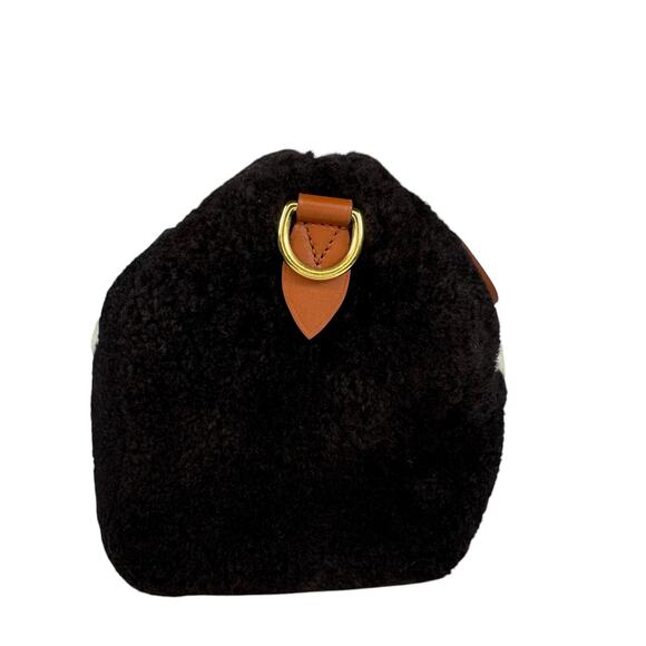 Louis Vuitton Teddy Speedy Bag 25 Monogram Shearling Bandouliere LV 2025 Rare - Picture 9 of 13